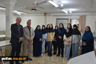 بازدید رئیس واحد استانی گیلان از روند برگزاری کلاس عملی حضوری دانشکده ملی مهارت شهید چمران و دختران رشت
 5