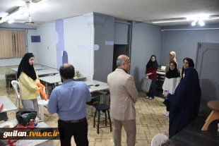 بازدید رئیس واحد استانی گیلان از روند برگزاری کلاس عملی حضوری دانشکده ملی مهارت شهید چمران و دختران رشت
 6