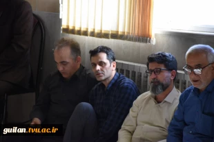 همزمان با آغاز ماه محرم،
مراسم پرفیض دعای زیارت عاشورا در دانشکده شهید چمران رشت برگزار شد 13