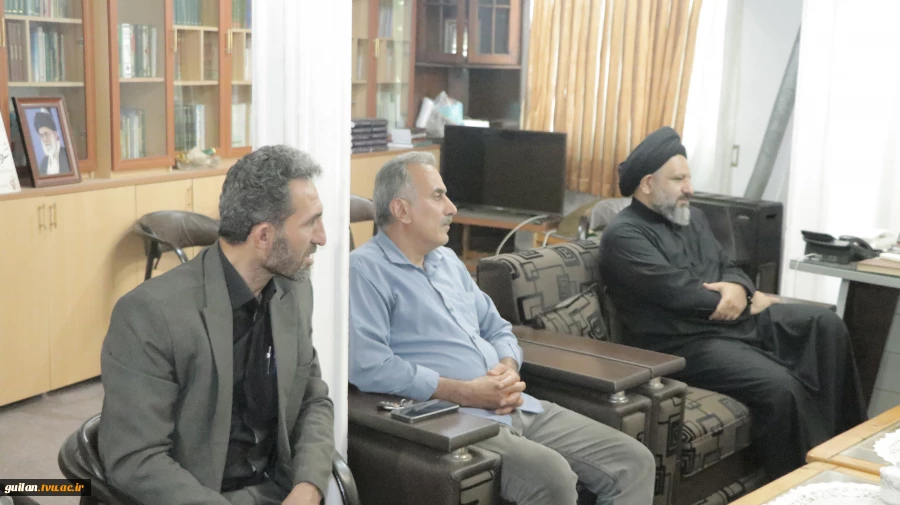 دیدار ریاست آموزشکده ملی مهارت شهید رجایی لاهیجان با امام جمعه شهرستان لاهیجان
 2