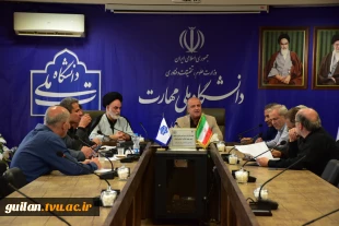 نخستین جلسه ستاد هماهنگی دانشگاه ملی مهارت استانی گیلان در راستای همراهی دانشگاهیان با آیین باشکوه بدرقه رهبر شهید انقلاب اسلامی 3