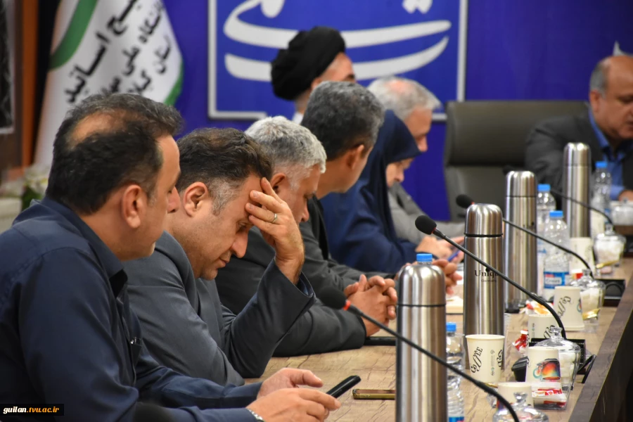 با حضور دکتر کلباسی معاون آموزشی دانشگاه ملی مهارت کشور
جلسه هیات رئیسه دانشگاه ملی مهارت واحد استانی گیلان با معاون آموزشی دانشگاه برگزار شد. 4