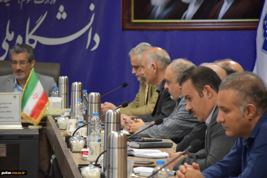 با حضور دکتر کلباسی معاون آموزشی دانشگاه ملی مهارت کشور
جلسه هیات رئیسه دانشگاه ملی مهارت واحد استانی گیلان با معاون آموزشی دانشگاه برگزار شد. 5