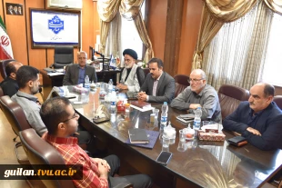 دیدار و نشست هم اندیشی رئیس بسیج اساتید مراکز آموزش عالی استان گیلان با رئیس دانشگاه ملی مهارت واحد استانی گیلان
 2