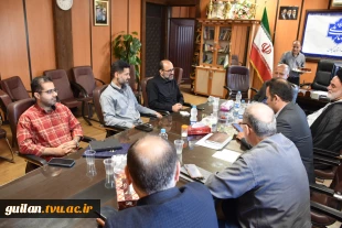 دیدار و نشست هم اندیشی رئیس بسیج اساتید مراکز آموزش عالی استان گیلان با رئیس دانشگاه ملی مهارت واحد استانی گیلان
 3