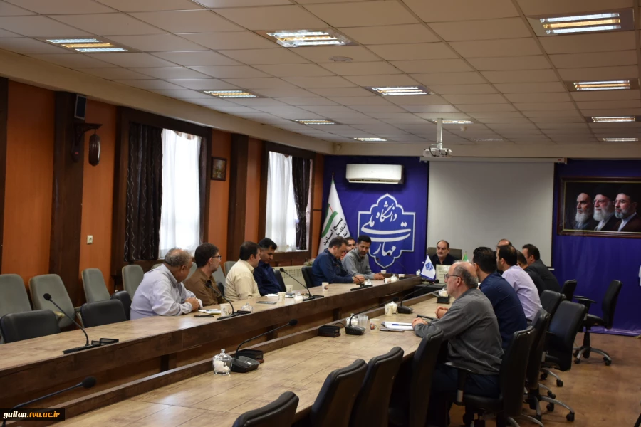 دیدار و نشست هم اندیشی رئیس بسیج اساتید مراکز آموزش عالی استان گیلان با رئیس دانشگاه ملی مهارت واحد استانی گیلان
 5