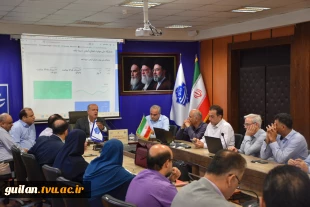 نشست هیات رئیسه دانشگاه ملی مهارت استانی گیلان با معاونین و اعضای شورای آموزشی واحدهای تابعه استان برگزارشد 5